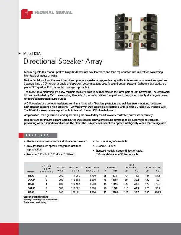 Directional Speaker Array-1