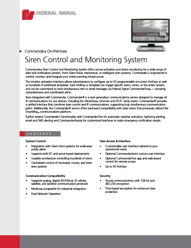 Siren Control and Monitoring System-1